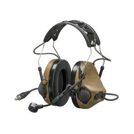 Headset - 3M™ PELTOR™ ComTac™ VIII Single Comm Headset MT14H418A-47 CY, Nexus™ 4-Con, Coyote Brown