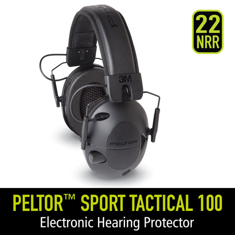 Hearing Protector - Peltor™ Sport Tactical 100 Electronic, 4/CV