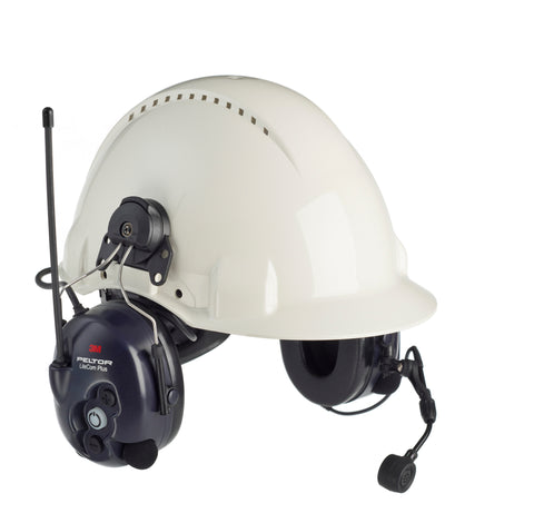 Headset - 3M™ PELTOR™ LiteCom FRS, Hard Hat Attached