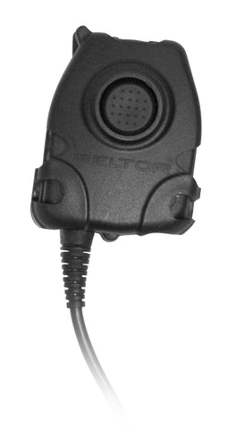 Push to Talk - Adaptor, 3M™ PELTOR™ Push-To-Talk PTT, FRS Single Jack, NATO Wired